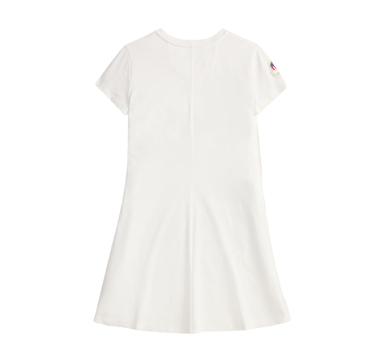 Polo Ralph Lauren Girl's U.S. Ryder Cup Polo Bear Dress Ceramic White