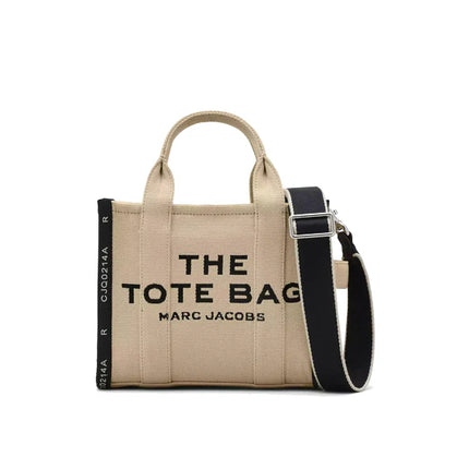 Marc Jacobs Women's The Jacquard Small Tote Bag Warm Sand - Hemen Kargoda