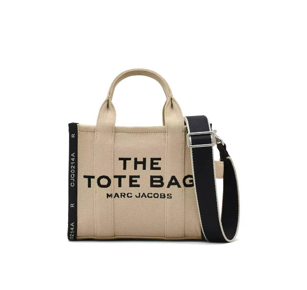 Marc Jacobs Women's The Jacquard Small Tote Bag Warm Sand - Hemen Kargoda