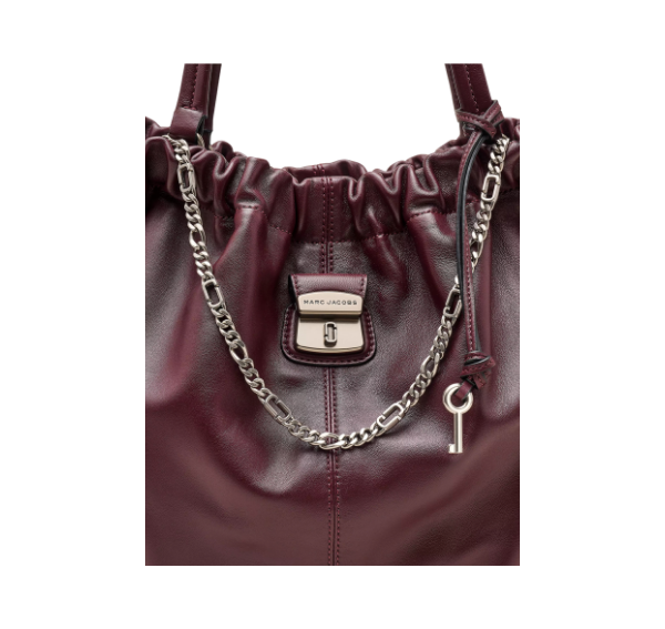Marc Jacobs Women's The Cristina Tote Bag Dark Plum - Hemen Kargoda
