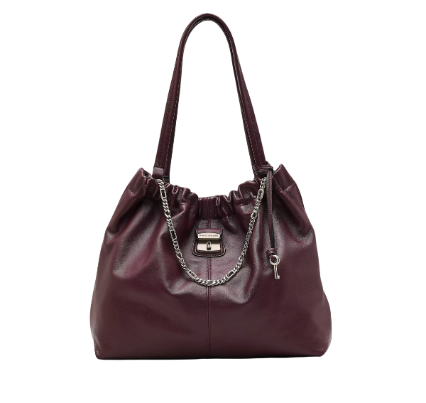 Marc Jacobs Women's The Cristina Tote Bag Dark Plum - Hemen Kargoda