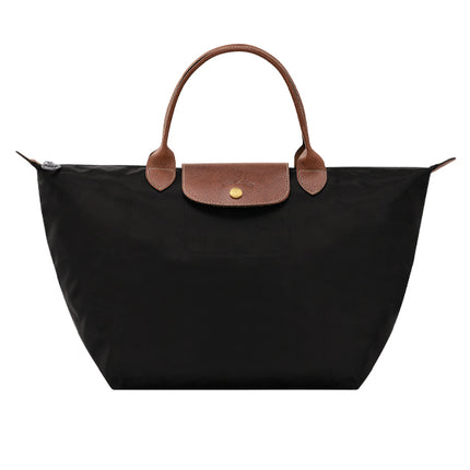 Longchamp Women's Le Pliage Original M Handbag Black - Hemen Kargoda