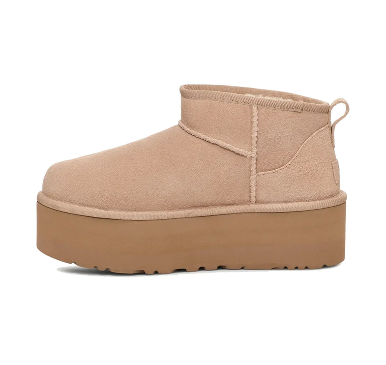 UGG Women's Classic Ultra Mini Platform Sand - Hemen Kargoda