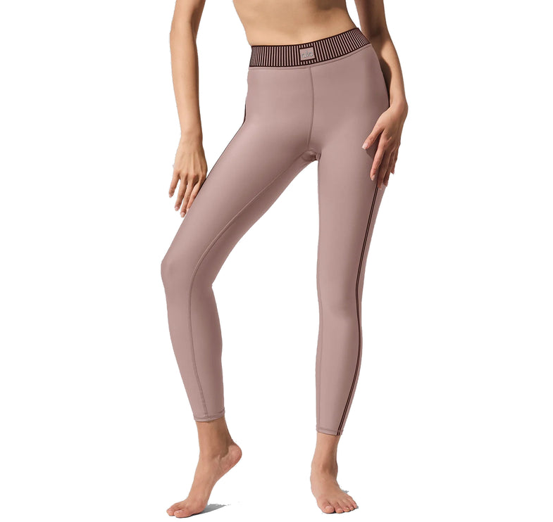alo Women's Airlift High-Waist 7/8 Line Up Legging Taupe