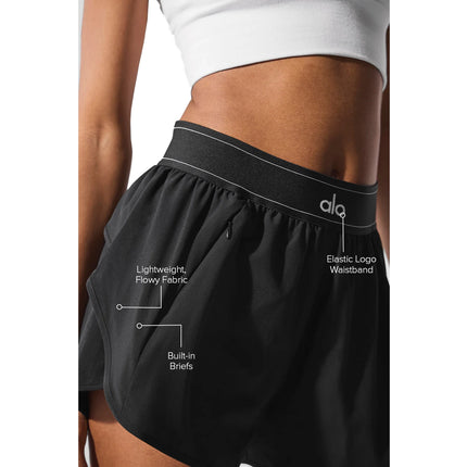 alo Women's Match Point Short Black