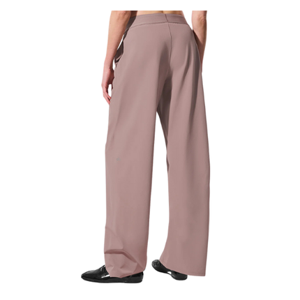 alo Women's Suit Up Trouser (Regular) - Taupe