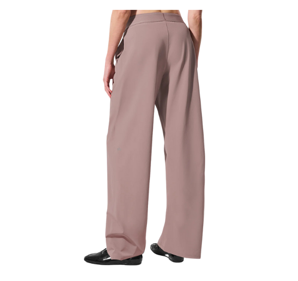 alo Women's Suit Up Trouser (Regular) - Taupe