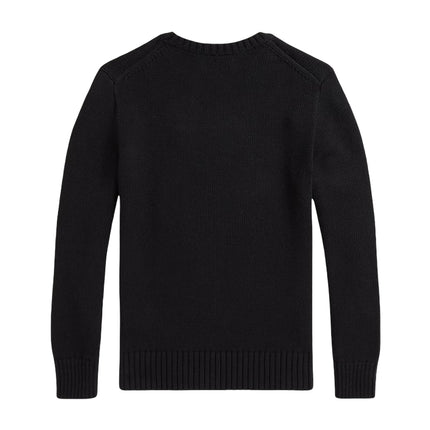 Polo Ralph Lauren Boy's Polo Bear Sweater Polo Black