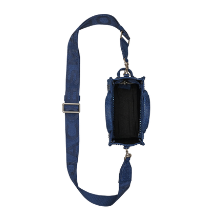Marc Jacobs Women's The Crystal Denim Crossbody Tote Bag - Hemen Kargoda