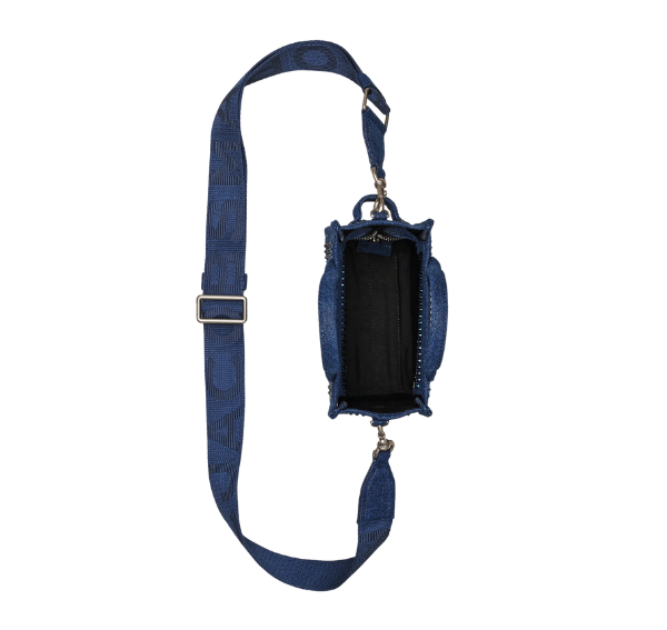 Marc Jacobs Women's The Crystal Denim Crossbody Tote Bag - Hemen Kargoda