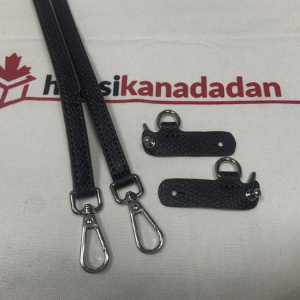 Longchamp Pouch Modeliyle Uyumlu Deri Askı Seti Mocha - Hemen Kargoda