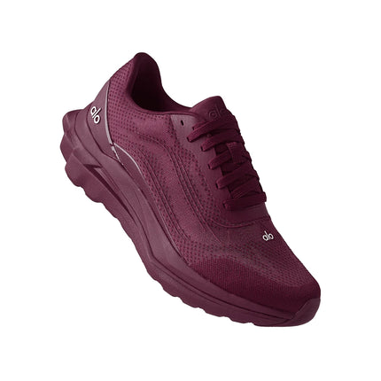 alo Unisex Runner Sneaker Burgundy
