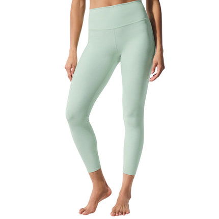 alo Women's Alosoft High-Waist 7/8 Highlight Legging Spearmint Heather