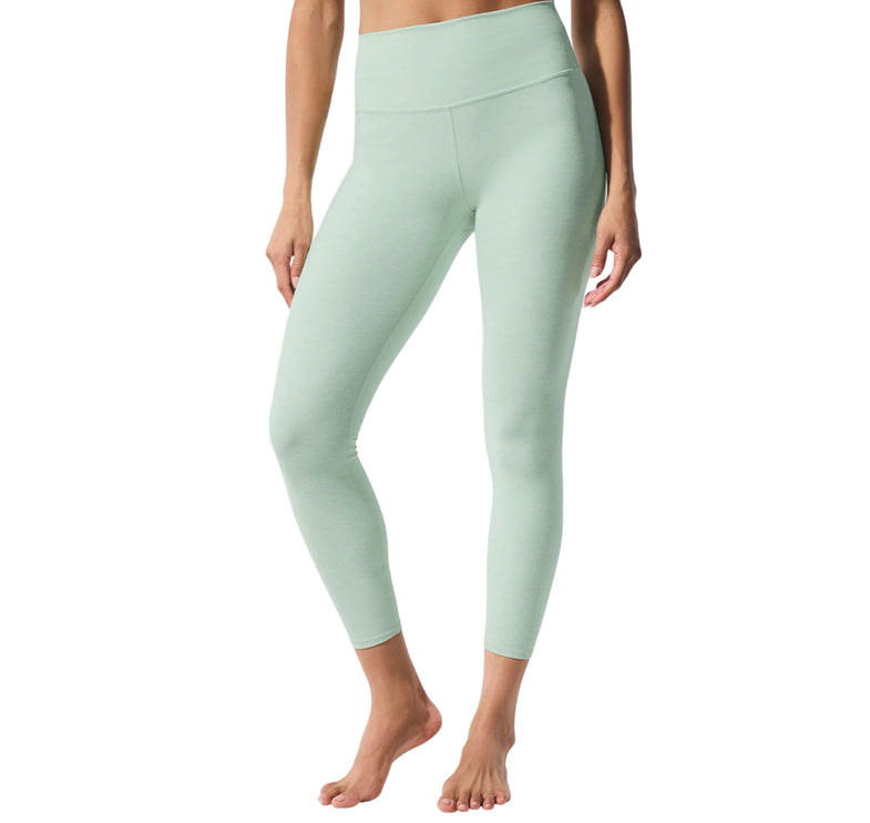 alo Women's Alosoft High-Waist 7/8 Highlight Legging Spearmint Heather