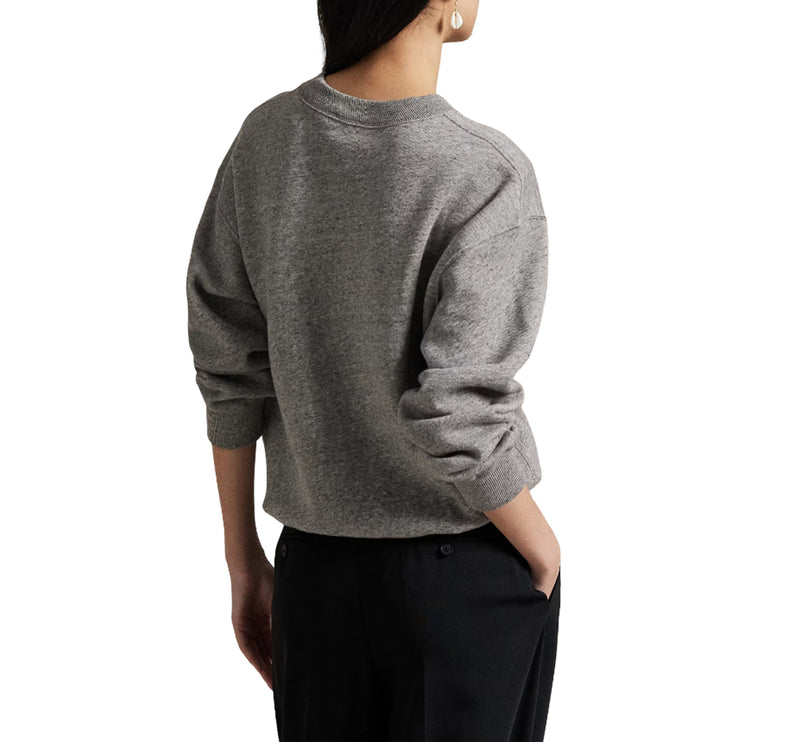Polo Ralph Lauren Women's Polo Bear Fleece Crewneck Dark Vintage Heather