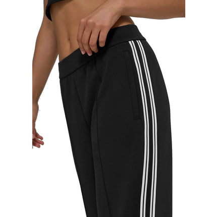 alo Women's Track Star Wide Leg Pant 32" (Long) Black