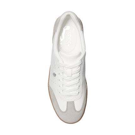 Michael Kors Women's Scotty Leather Sneaker Aluminum Multi - Hemen Kargoda