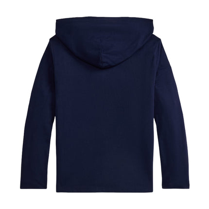 Polo Ralph Lauren Boy's U.S. Ryder Cup Polo Bear Hooded Tee Refined Navy