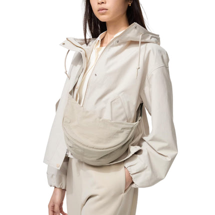 Uniqlo Unisex Round Mini Shoulder Bag 01 Off White - Hemen Kargoda