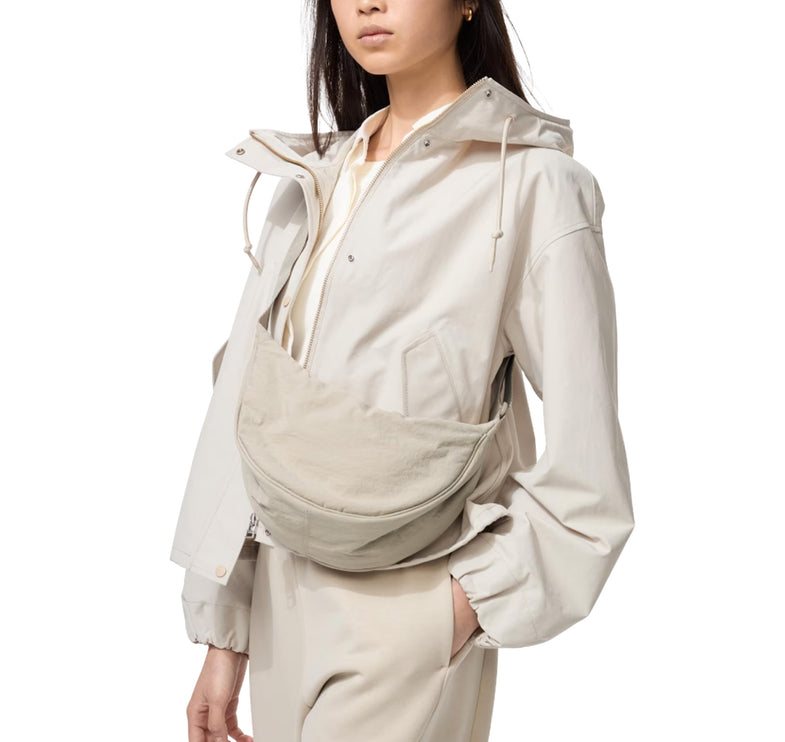 Uniqlo Unisex Round Mini Shoulder Bag 32 Beige - Hemen KArgoda