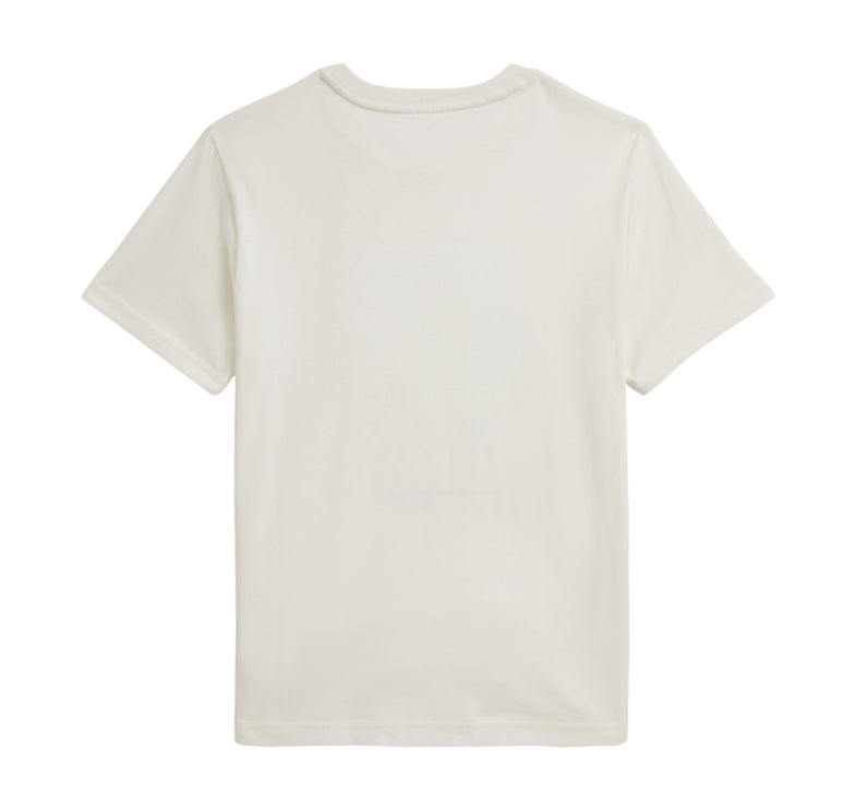 Polo Ralph Lauren Boy's Polo Bear Cotton Jersey Tee White/Multi
