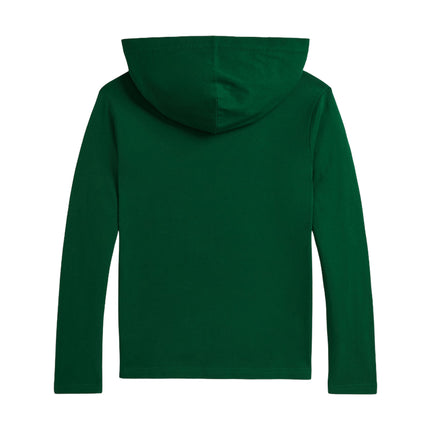 Polo Ralph Lauren Boy's Polo Bear Cotton Hooded Tee New Forest