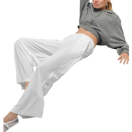 alo Women's Breezy Wide Leg Pant (Regular) White