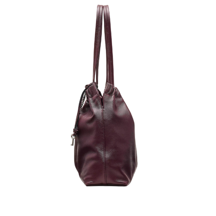 Marc Jacobs Women's The Cristina Tote Bag Dark Plum - Hemen Kargoda