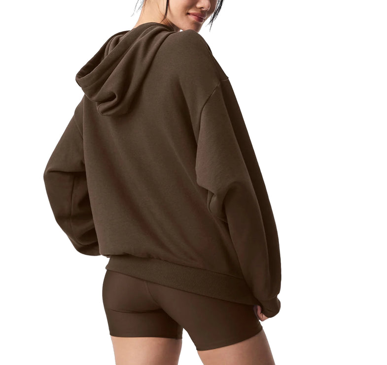 alo Women's Accolade Hoodie Espresso