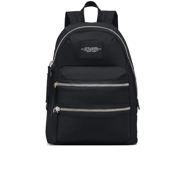 Marc Jacobs Women's The Biker Nylon Large Backpack Black - Hemen Kargoda