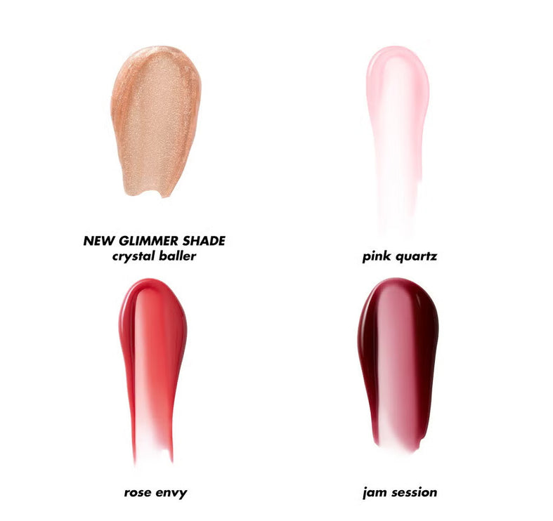 e.l.f. Glow Reviver Quad Goals Lip Oil Kit (4-Piece Set) - Hemen Kargoda