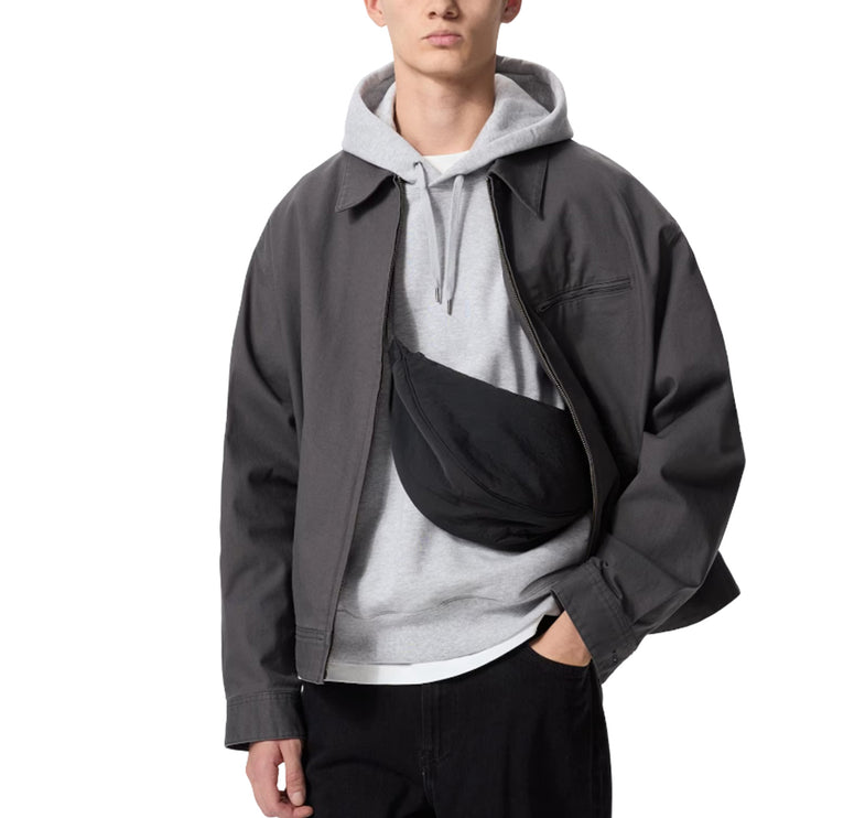 Uniqlo Unisex Round Mini Shoulder Bag 01 Off White - Hemen Kargoda