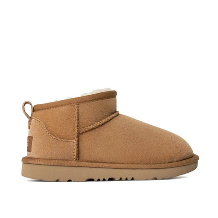 UGG Big Kids' Classic Ultra Mini Chestnut - Hemen Kargoda