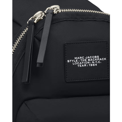 Marc Jacobs Women's The Biker Nylon Large Backpack Black - Hemen Kargoda