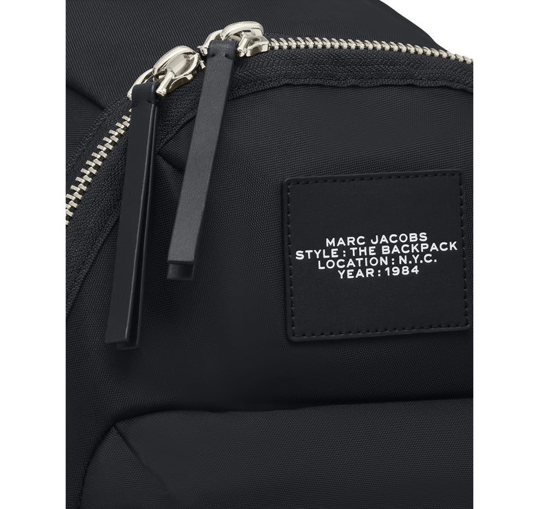 Marc Jacobs Women's The Biker Nylon Large Backpack Black - Hemen Kargoda