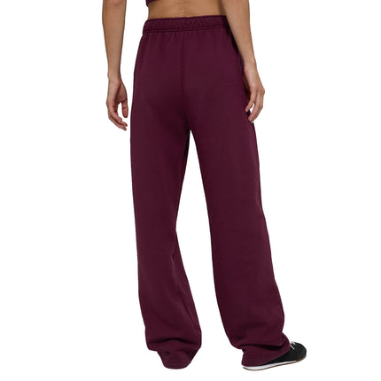 alo Women's Accolade Straight Leg Sweatpant Burgundy