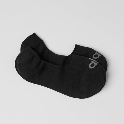 alo Men's Unisex Conceal Sock - Black/Anthracite