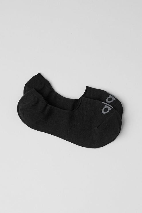 alo Men's Unisex Conceal Sock - Black/Anthracite