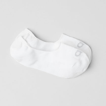 alo Men's Unisex Conceal Sock - White/Dove Grey