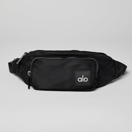 alo Men's Explorer Fanny Pack - Black