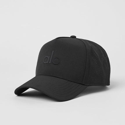 alo Men's Performance District Trucker Hat - Black