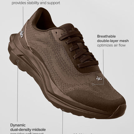 alo Shoes Alo Runner - Espresso