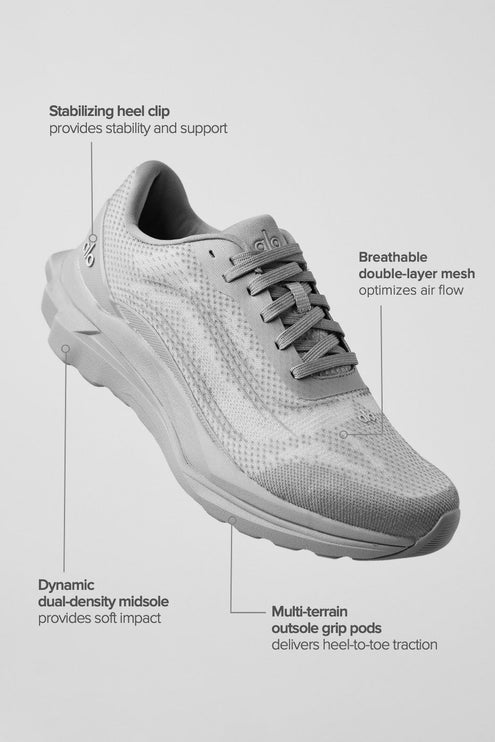 alo Shoes Alo Runner - Grey/Grey