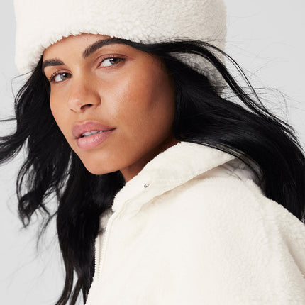 alo Women's Winterfun Zhivago Hat - Oat/Ivory