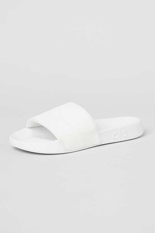 alo Shoes Unisex It Slide - White