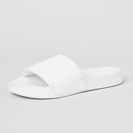 alo Men's Unisex It Slide - White