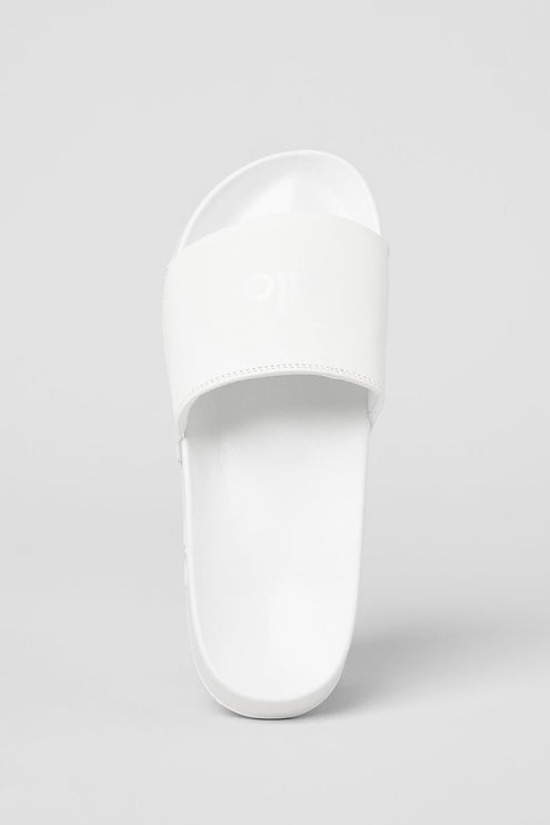 alo Shoes Unisex It Slide - White
