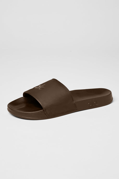 alo Women's Unisex It Slide - Espresso