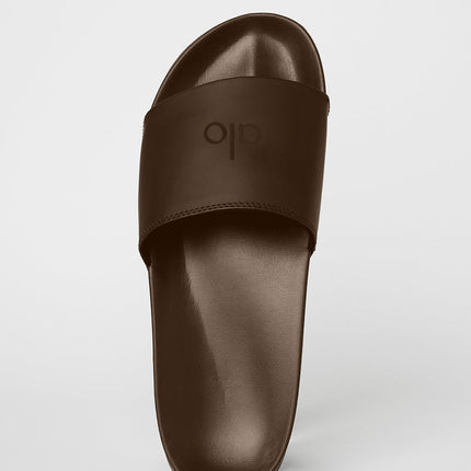 alo Shoes Unisex It Slide - Espresso