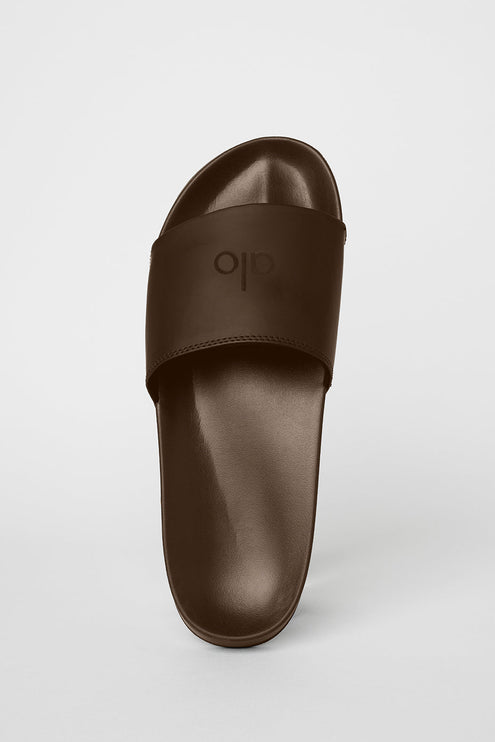 alo Shoes Unisex It Slide - Espresso